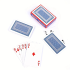 Custom Design LOGO Poker Deck Game Waterproof Wholesale Paper PVC Plastic Poker Playing Cards With Tuck Box