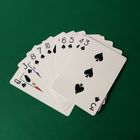 4C Color Cards For Games Chinese Black Core Paper Material , Clear OEM Back And Front
