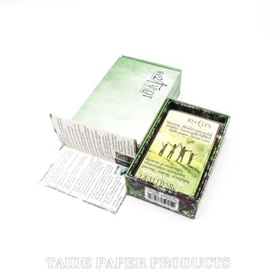 60*120mm Tarot Custom Printed Oracle Cards With Instruction